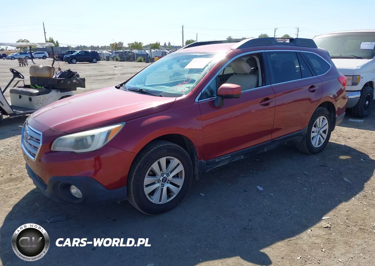 2016 Subaru Outback 2.5I Premium VIN:4S4BSACC2G3278370 - 2