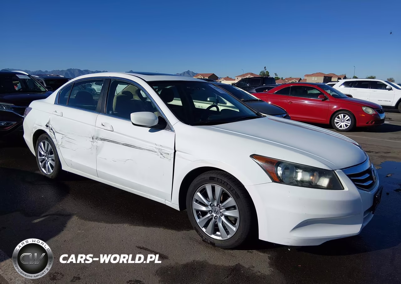 2012 Honda Accord 2.4 Ex VIN:1HGCP2F74CA012676 - 1