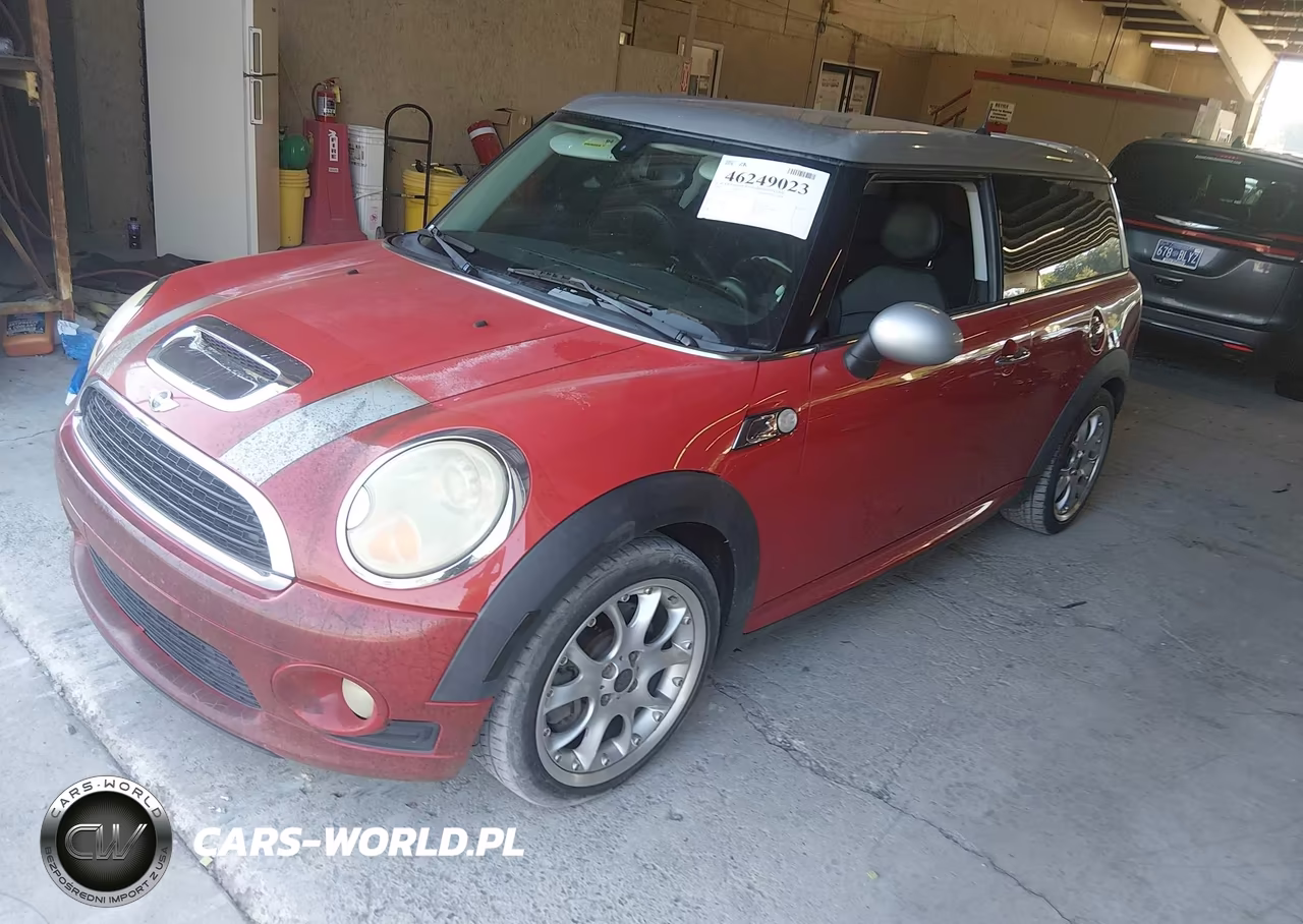 2009 Mini Cooper S Clubman VIN:WMWMM33529TP91574 - 2