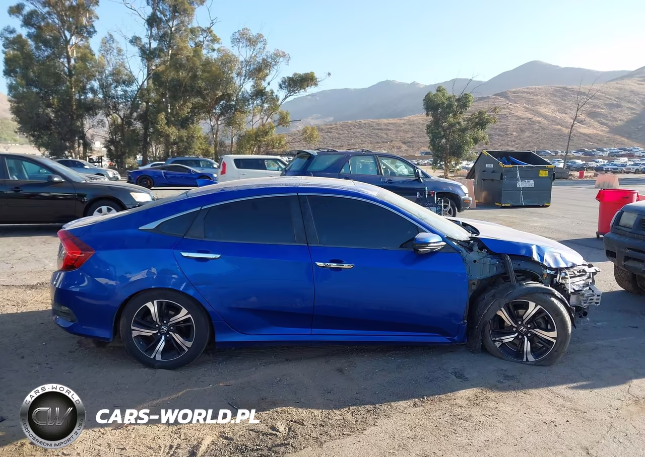 2016 Honda Civic Touring VIN:2HGFC1F93GH644175 - 12