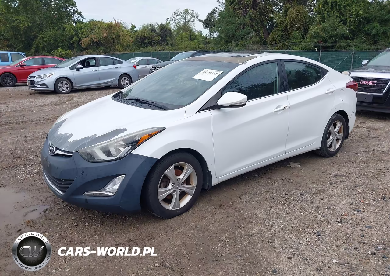 2016 Hyundai Elantra Value Edition VIN:5NPDH4AE8GH730652 - 2