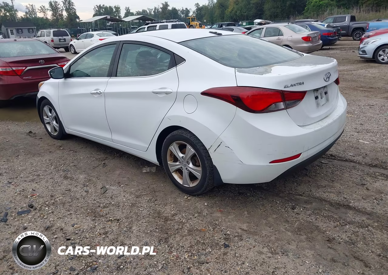 2016 Hyundai Elantra Value Edition VIN:5NPDH4AE8GH730652 - 3