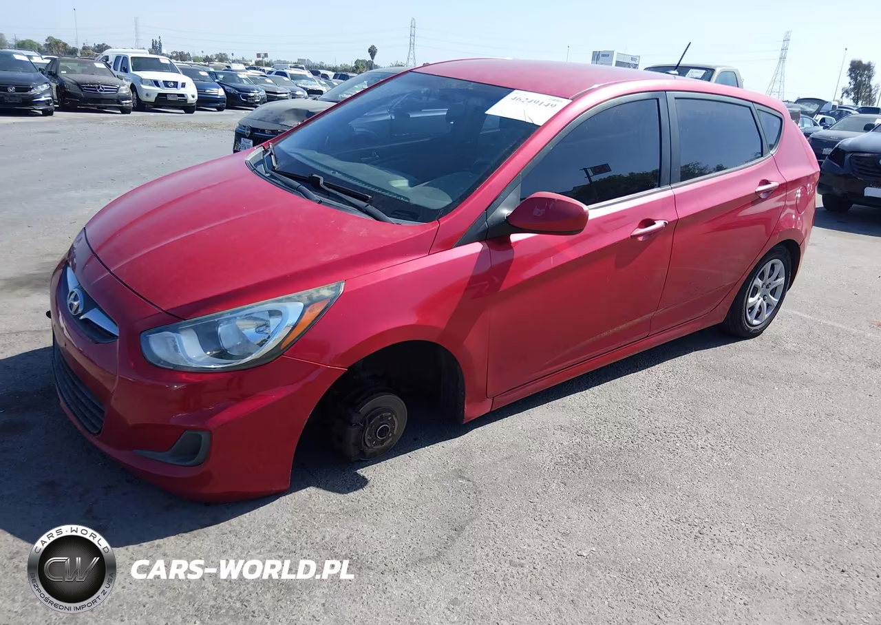 2014 Hyundai Accent Gs VIN:KMHCT5AE7EU166118 - 2