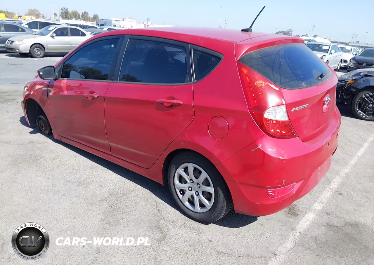 2014 Hyundai Accent Gs VIN:KMHCT5AE7EU166118 - 3