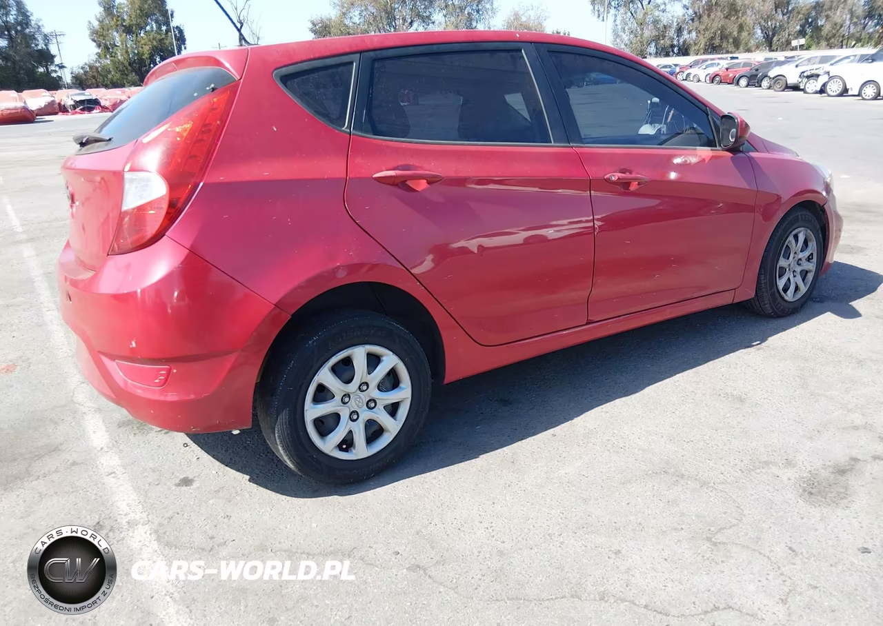 2014 Hyundai Accent Gs VIN:KMHCT5AE7EU166118 - 4