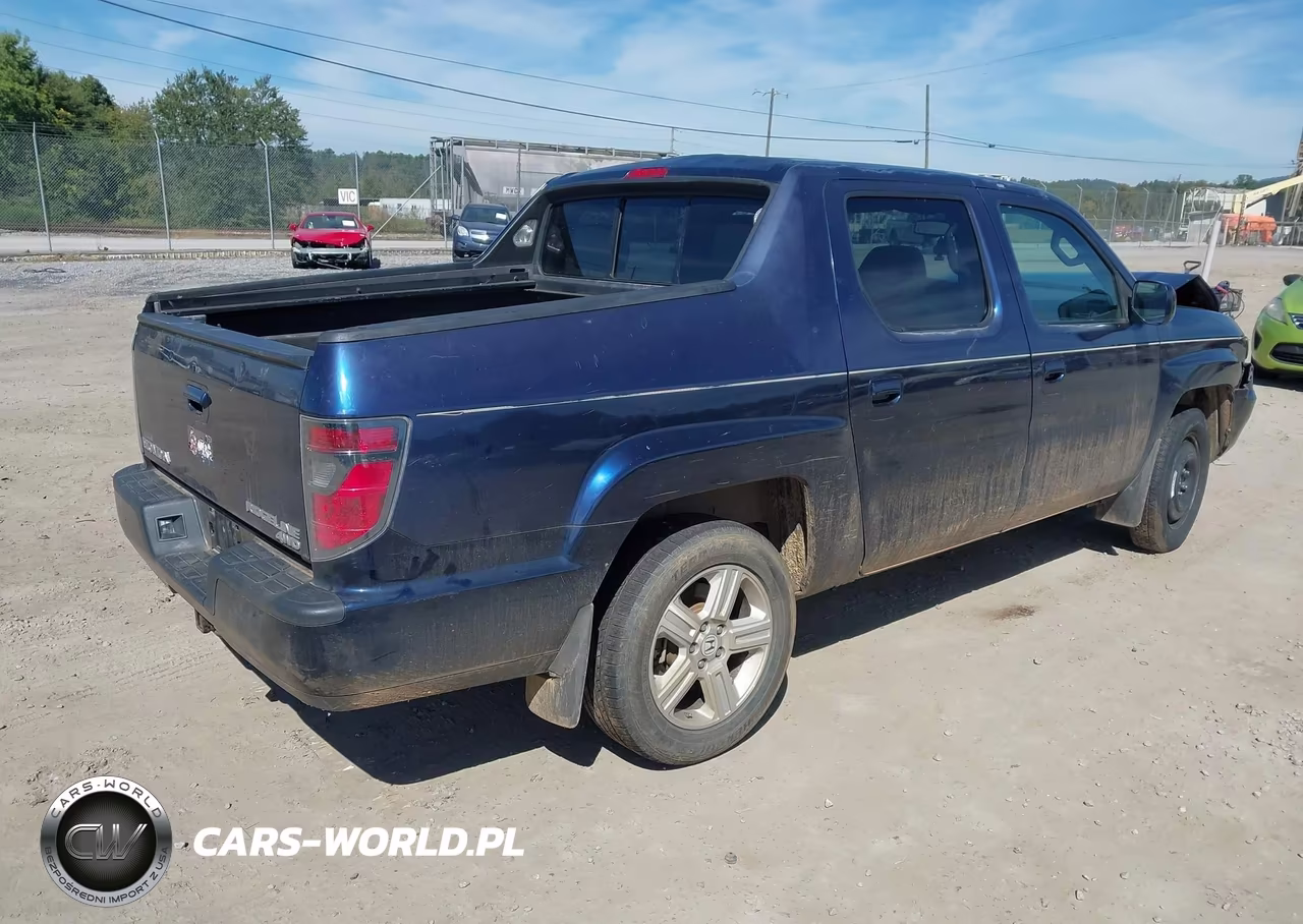 2013 Honda Ridgeline Rtl VIN:5FPYK1F56DB005000 - 4