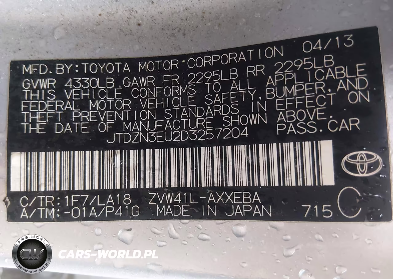 2013 Toyota Prius V Five VIN:JTDZN3EU2D3257204 - 9