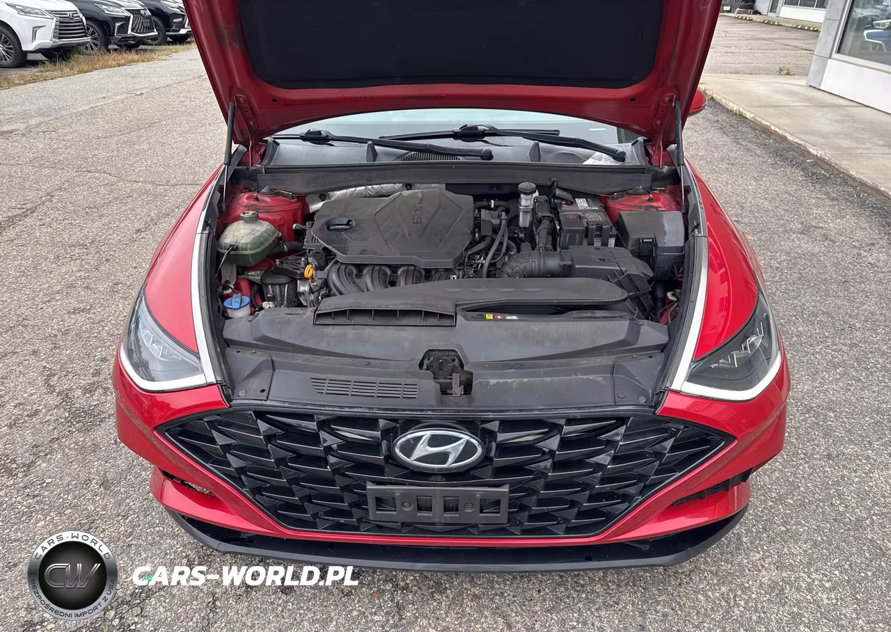 2021 Hyundai Sonata Sel VIN:5NPEF4JA9MH070821 - 10