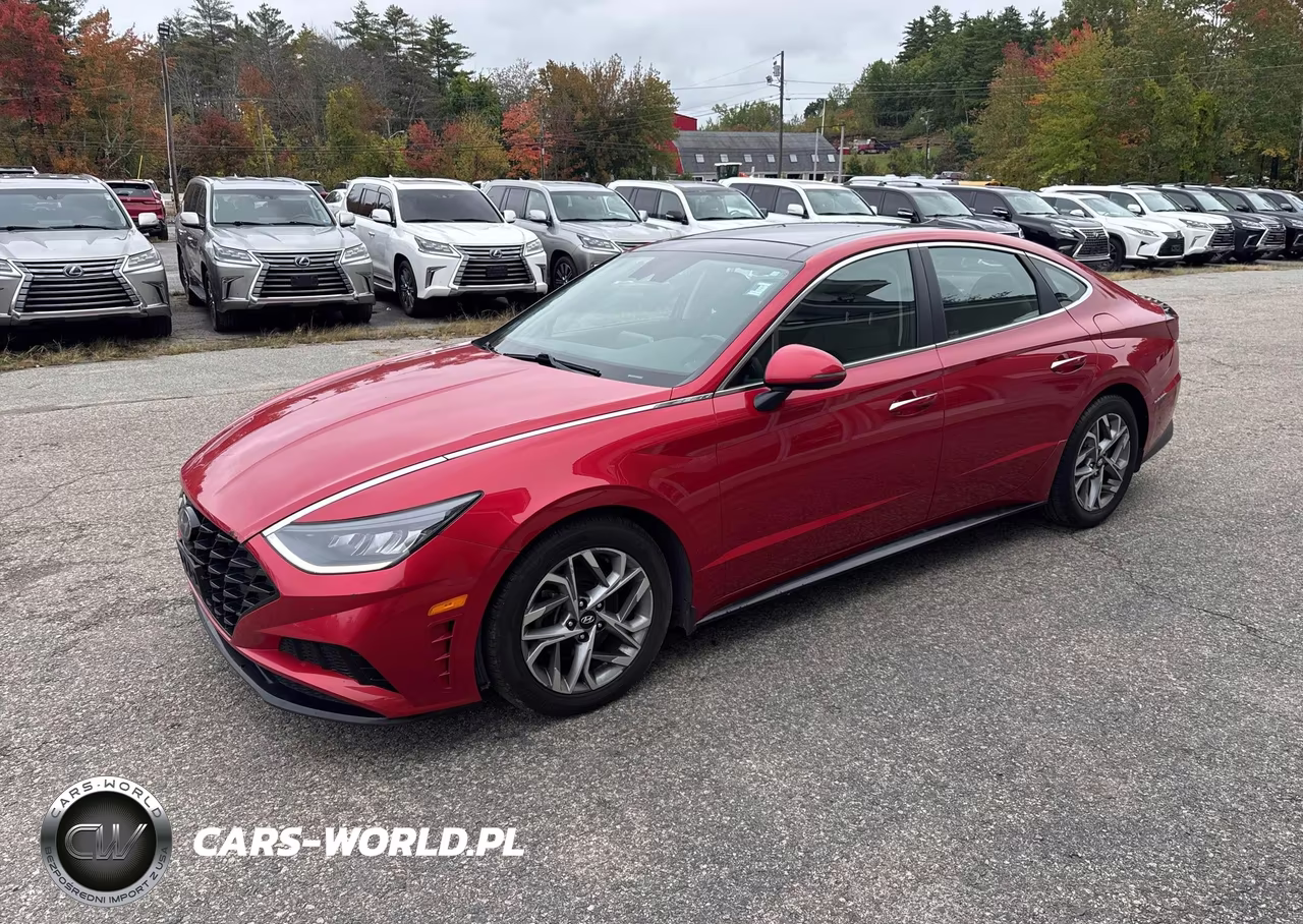2021 Hyundai Sonata Sel VIN:5NPEF4JA9MH070821 - 2