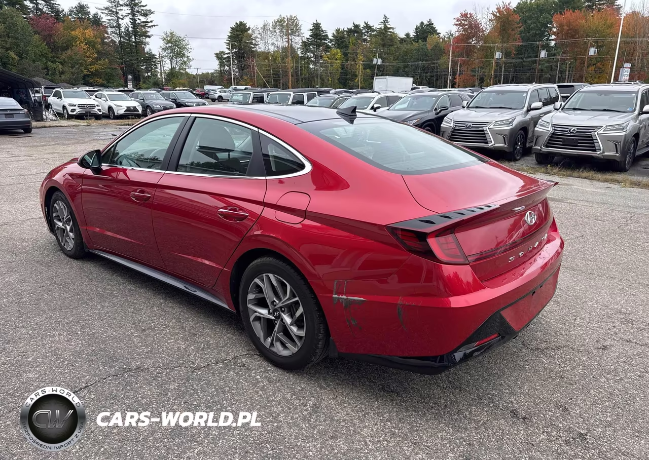 2021 Hyundai Sonata Sel VIN:5NPEF4JA9MH070821 - 3