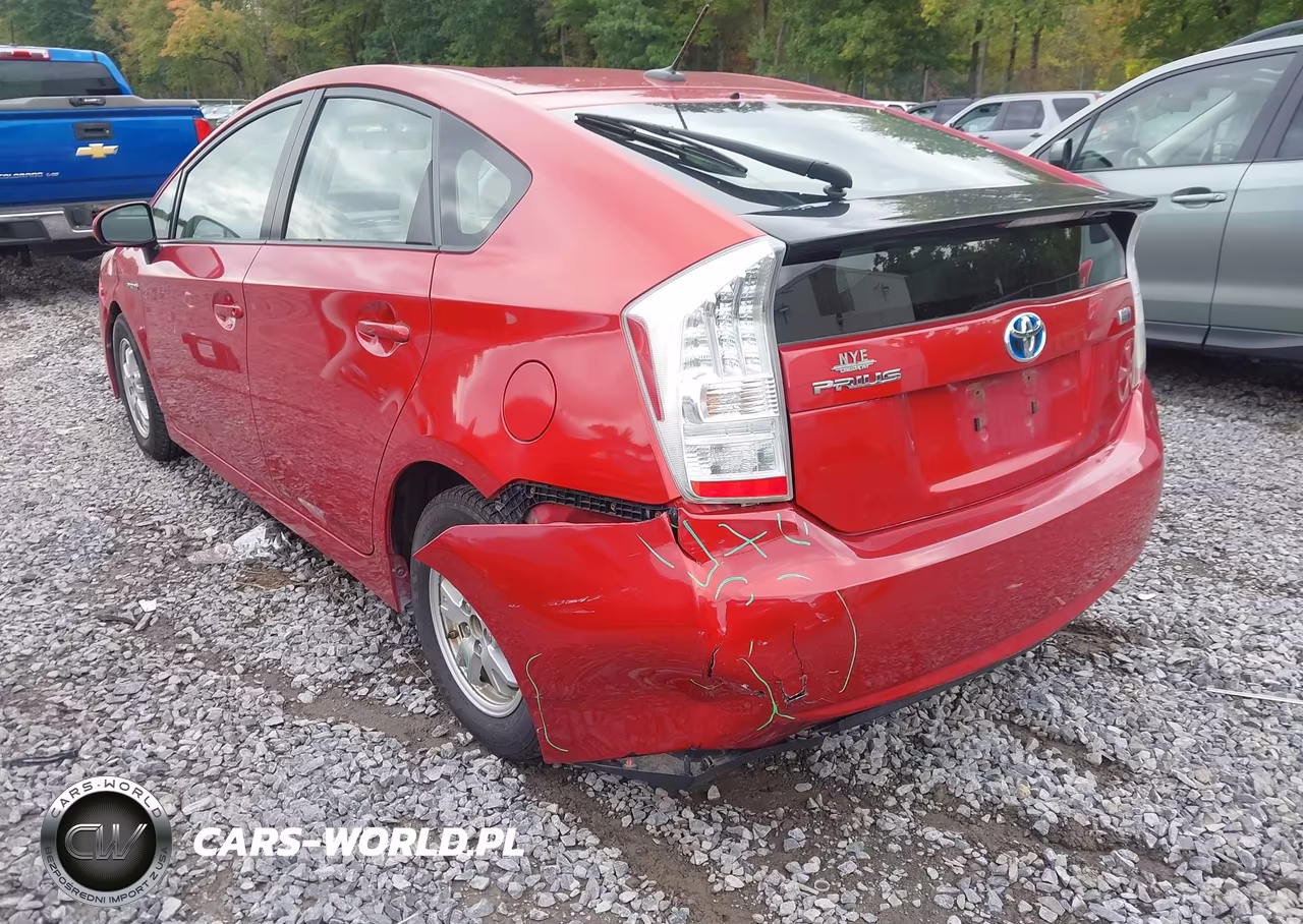 2011 Toyota Prius Two VIN:JTDKN3DU7B1439847 - 3