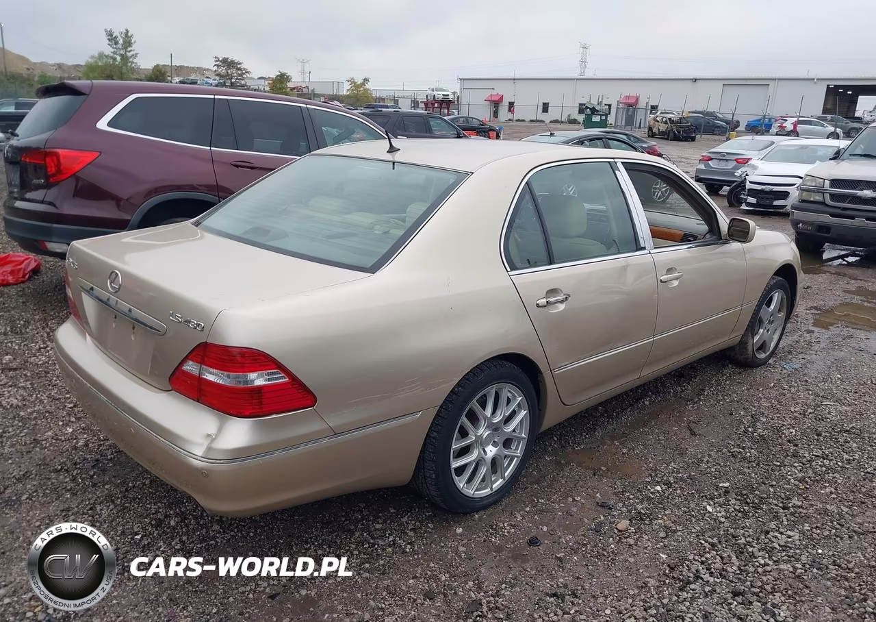 2005 Lexus Ls 430 VIN:JTHBN36F455012913 - 4