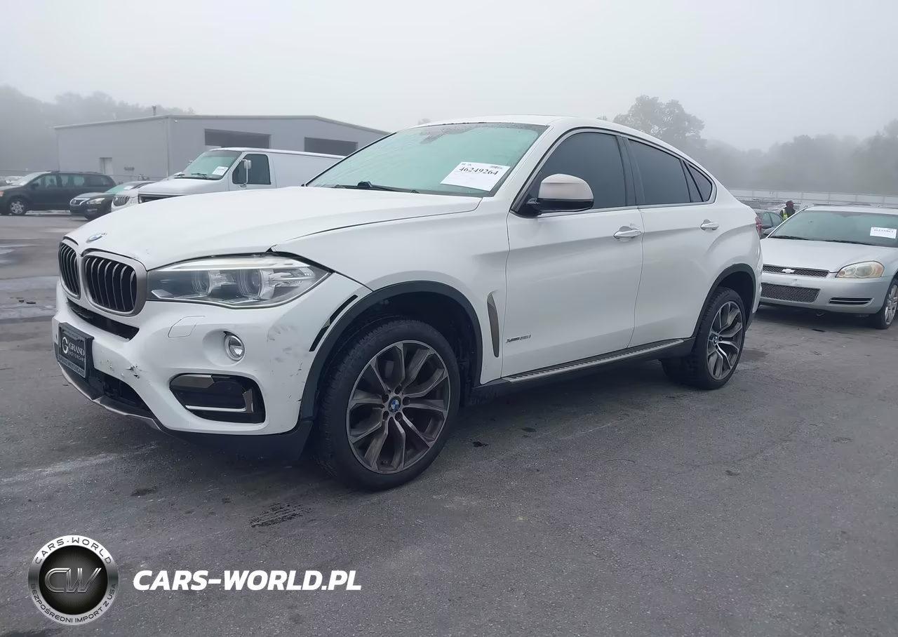 2016 BMW X6 xDrive35I VIN:5UXKU2C51G0N80075 - 2