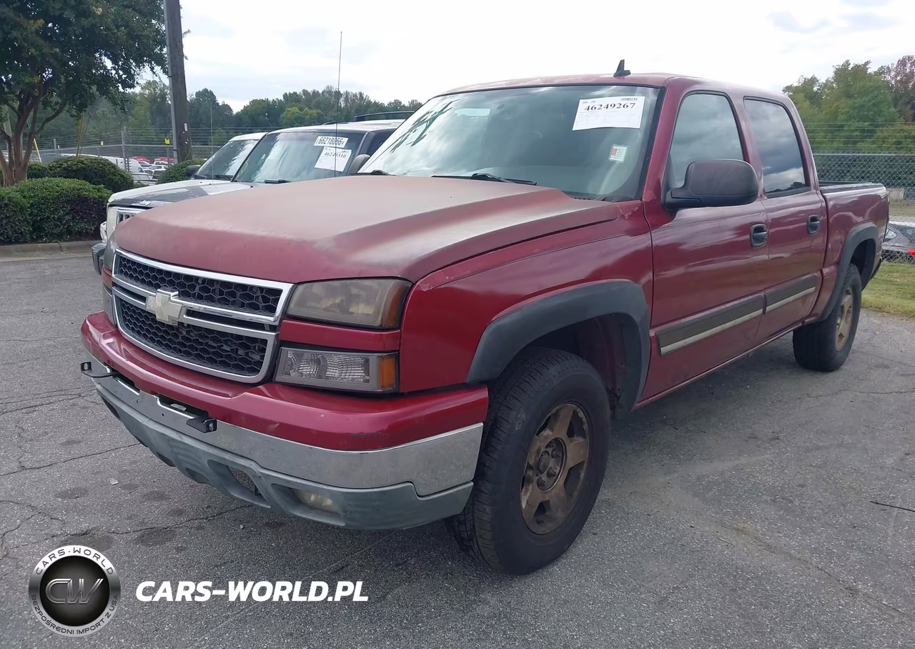 2006 Chevrolet Silverado 1500 Lt2 VIN:2GCEK13TX61167572 - 2