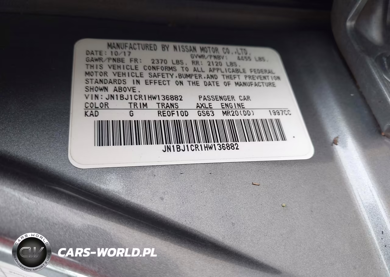 2017 Nissan Rogue Sport Sv VIN:JN1BJ1CR1HW136882 - 9