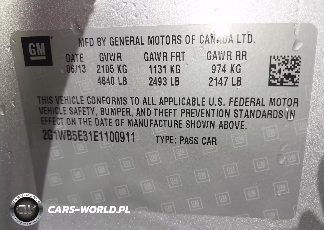2014 Chevrolet Impala Limited Lt VIN:2G1WB5E31E1100911 - 9