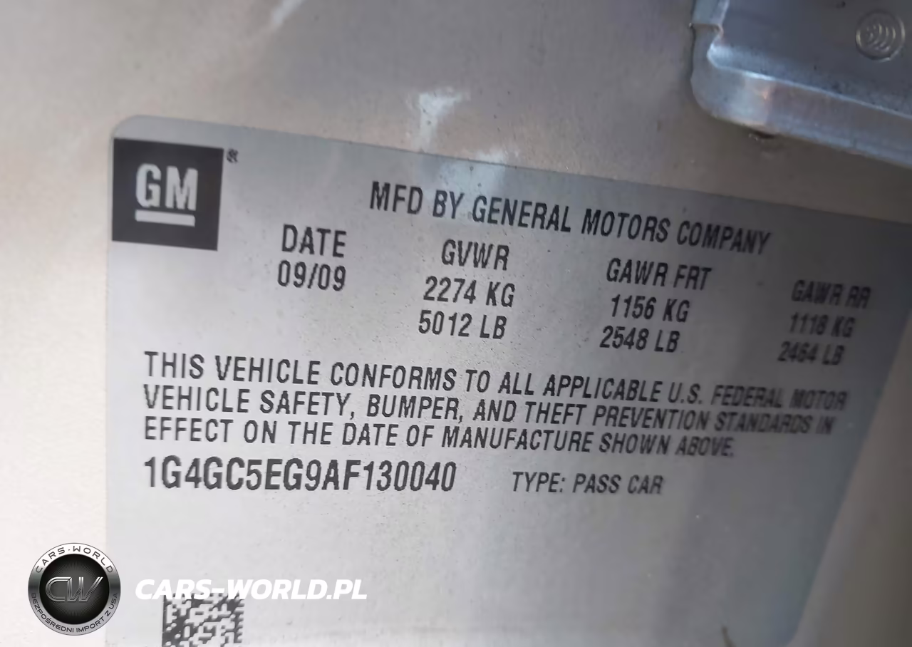 2010 Buick Lacrosse Cxl VIN:1G4GC5EG9AF130040 - 9