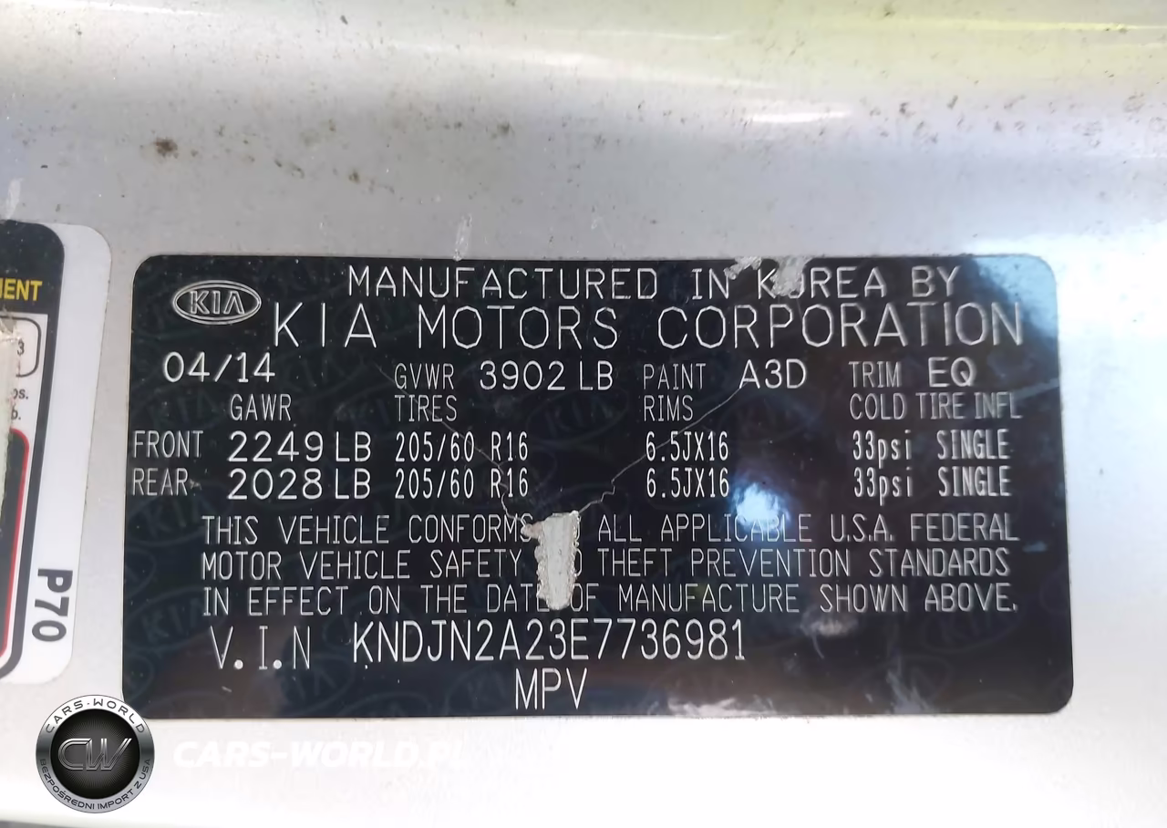 2014 Kia Soul VIN:KNDJN2A23E7736981 - 9