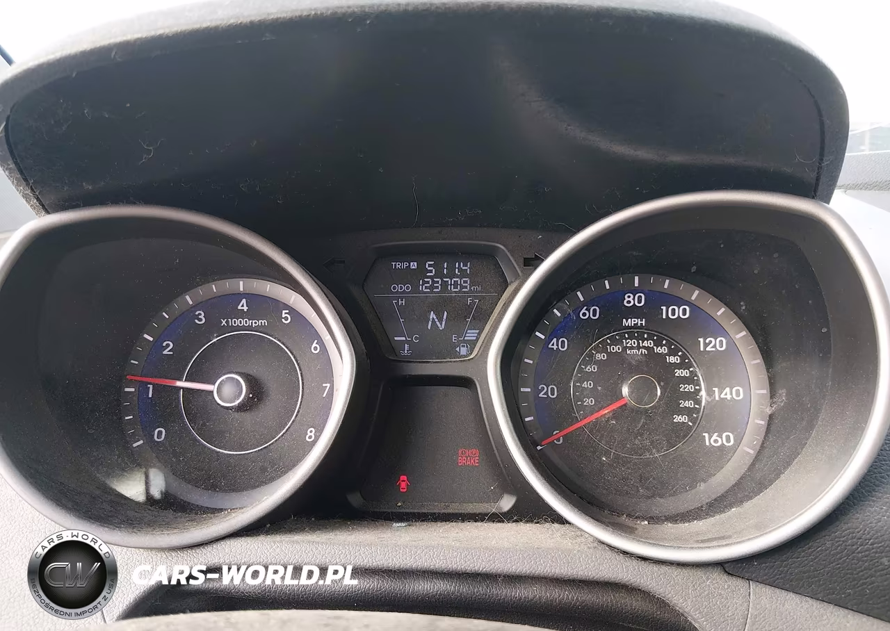 2013 Hyundai Elantra Gls VIN:KMHDH4AE6DU907194 - 7