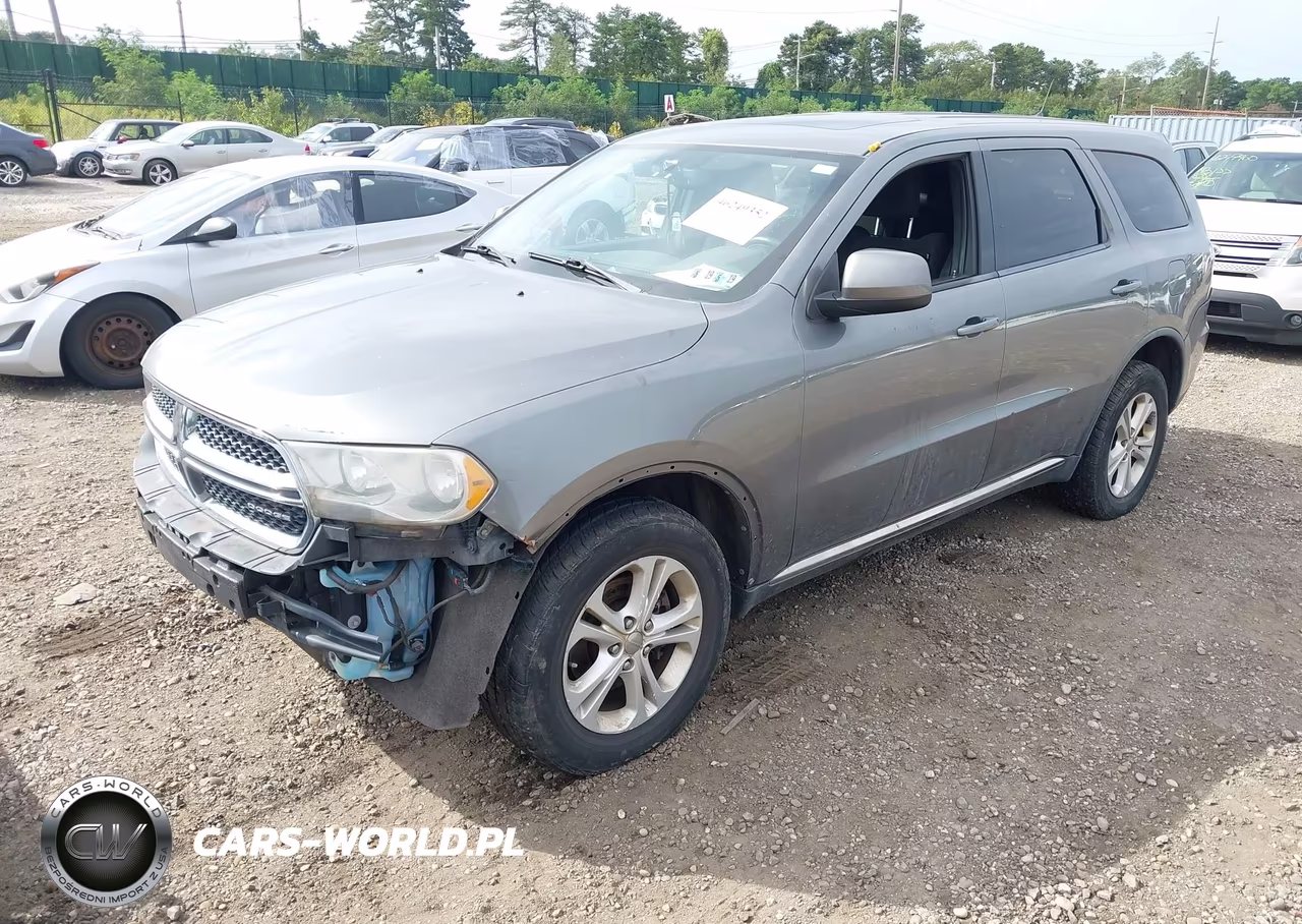 2012 Dodge Durango Sxt VIN:1C4RDJAGXCC112319 - 2