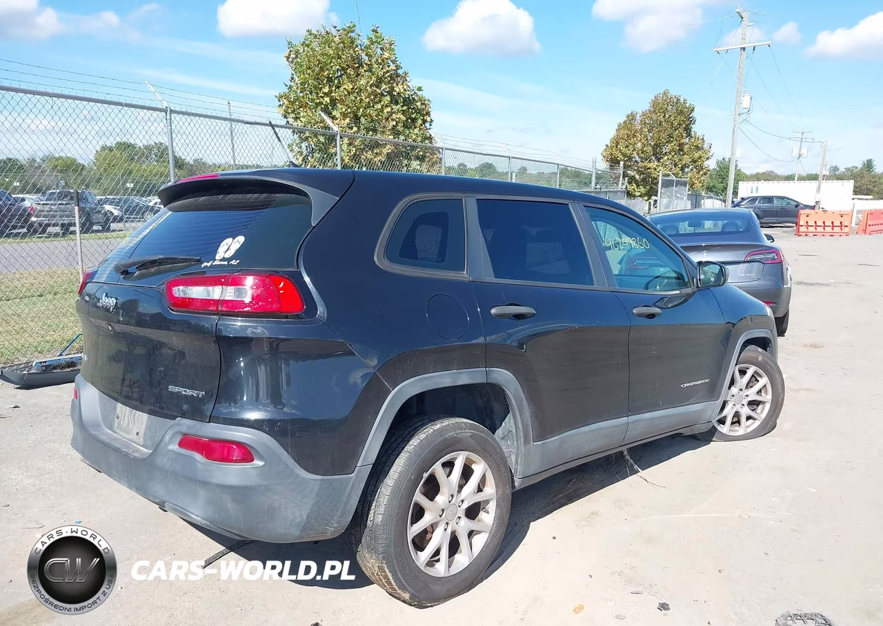 2014 Jeep Cherokee Sport VIN:1C4PJMAB1EW166566 - 4