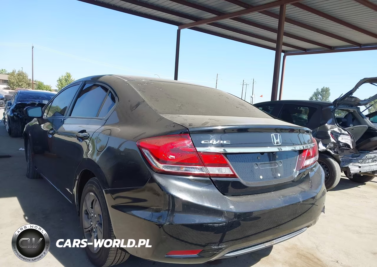 2014 Honda Civic Lx VIN:19XFB2F53EE200372 - 3