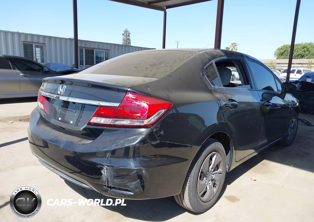 2014 Honda Civic Lx VIN:19XFB2F53EE200372 - 4