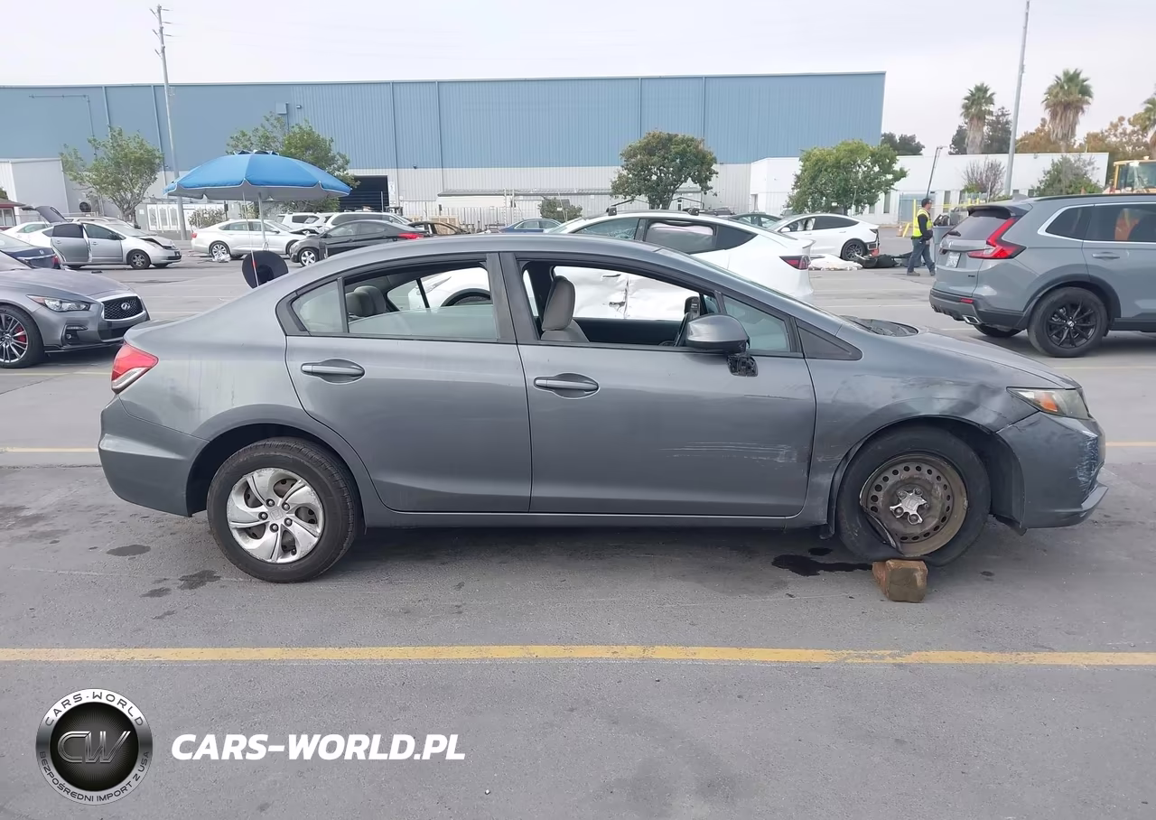 2013 Honda Civic Lx VIN:19XFB2F5XDE231018 - 13