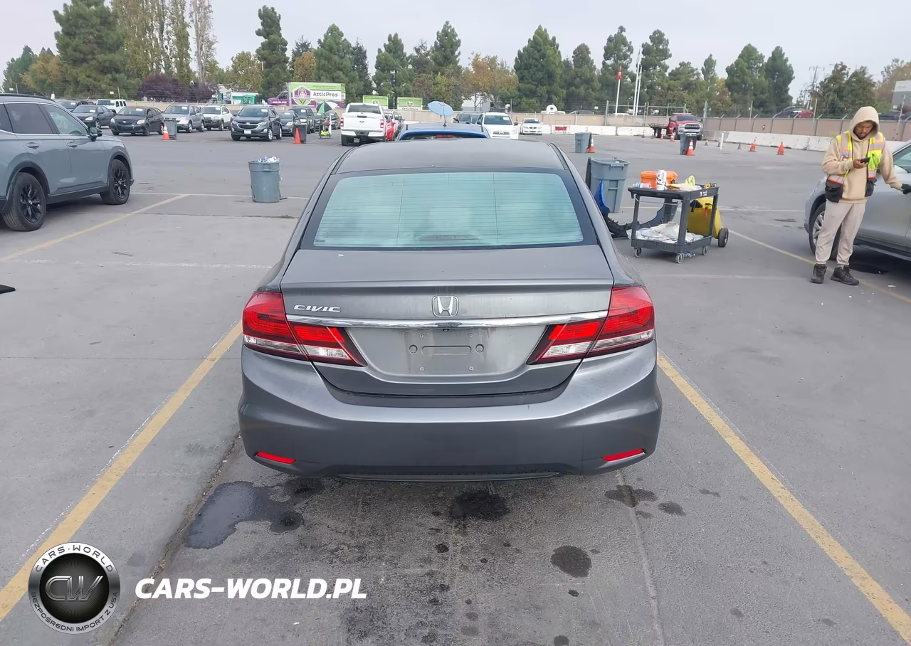2013 Honda Civic Lx VIN:19XFB2F5XDE231018 - 16
