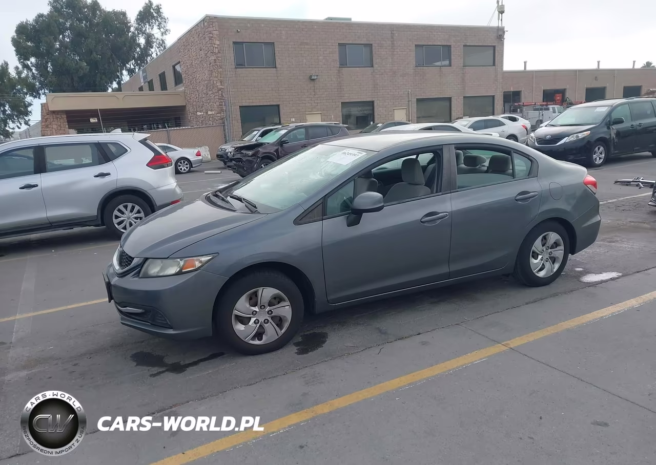 2013 Honda Civic Lx VIN:19XFB2F5XDE231018 - 2