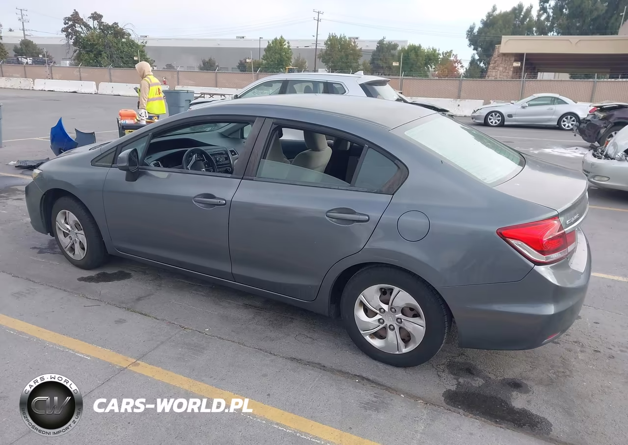 2013 Honda Civic Lx VIN:19XFB2F5XDE231018 - 3