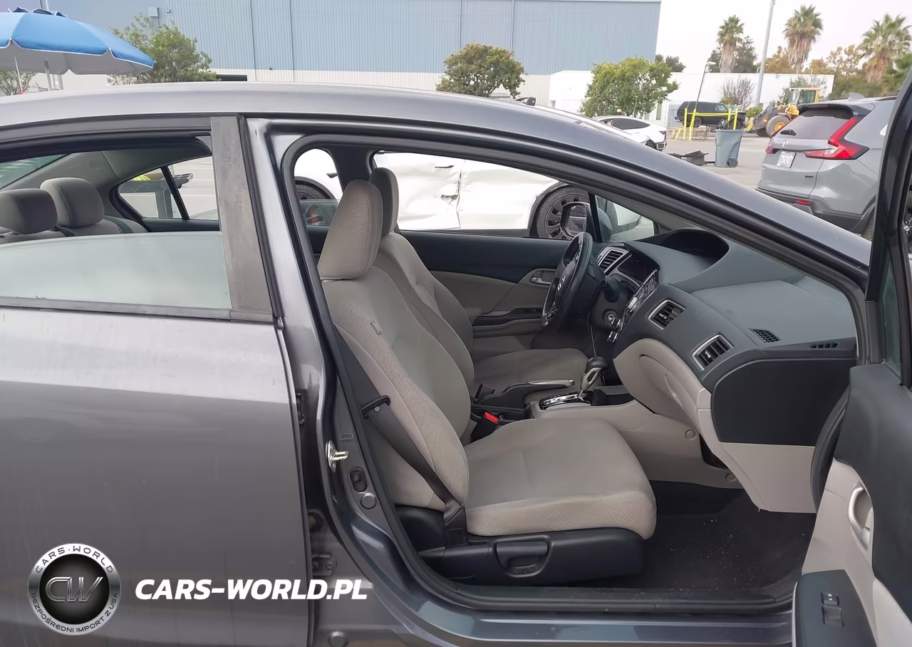 2013 Honda Civic Lx VIN:19XFB2F5XDE231018 - 5