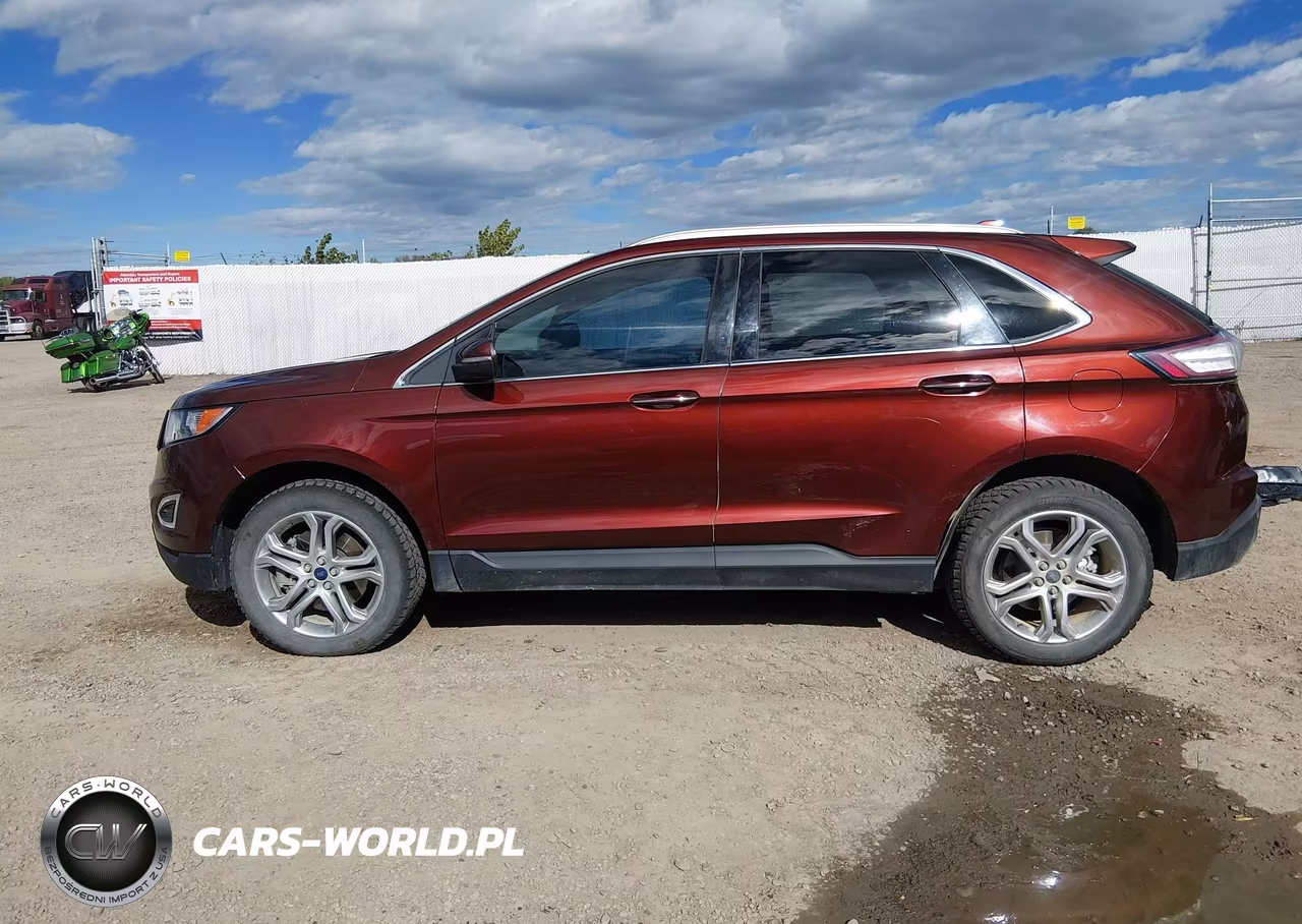 2015 Ford Edge Titanium VIN:2FMTK4K99FBC35459 - 14