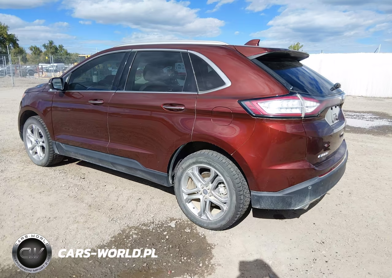 2015 Ford Edge Titanium VIN:2FMTK4K99FBC35459 - 3