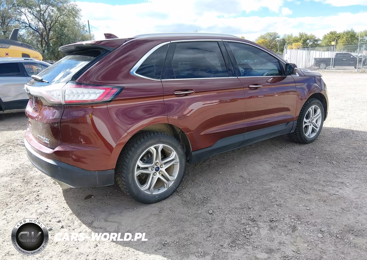 2015 Ford Edge Titanium VIN:2FMTK4K99FBC35459 - 4