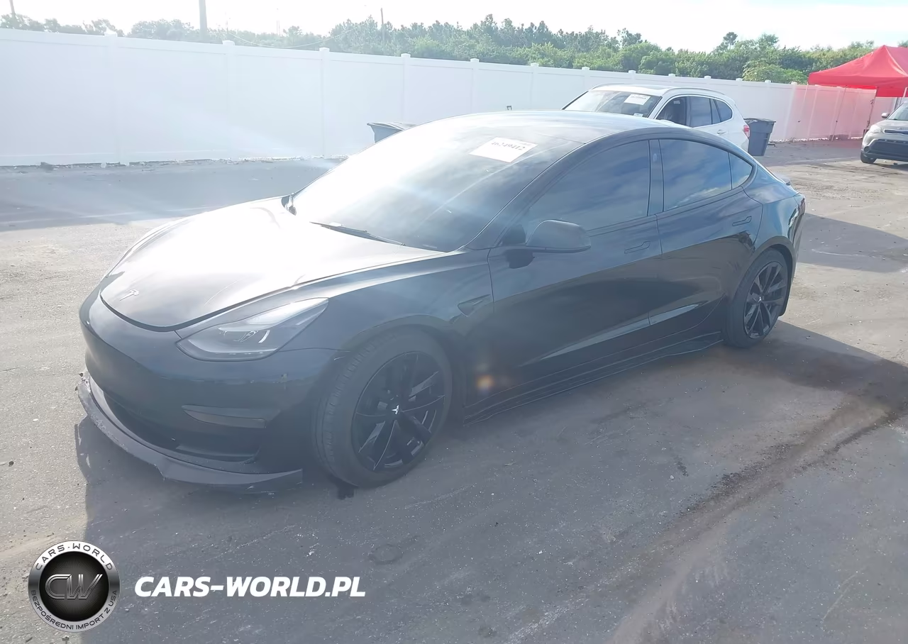 2023 Tesla Model 3 Long Range Dual Motor All-Wheel Drive VIN:5YJ3E1EB8PF387424 - 2