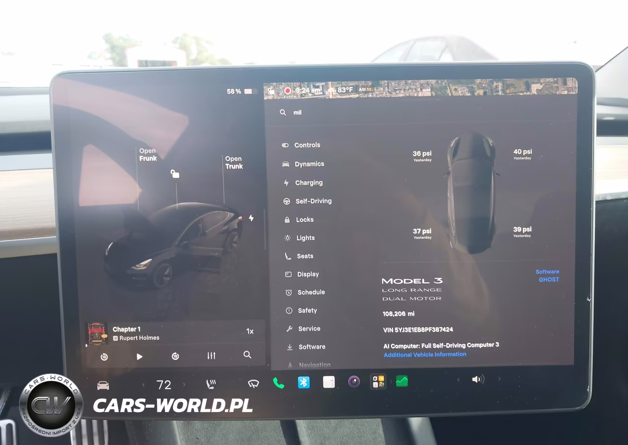 2023 Tesla Model 3 Long Range Dual Motor All-Wheel Drive VIN:5YJ3E1EB8PF387424 - 7