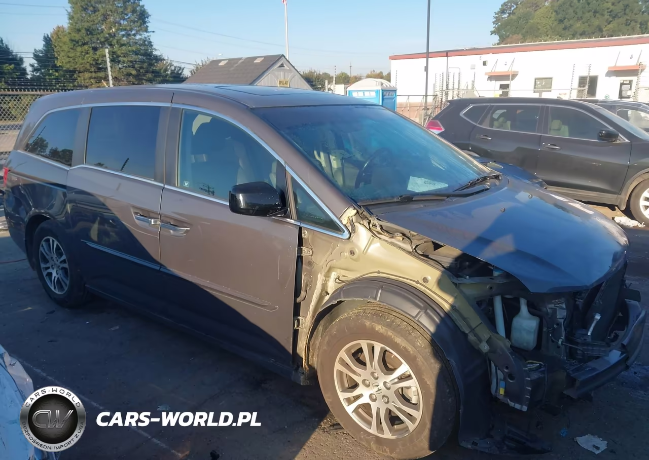 2011 Honda Odyssey Ex-L VIN:5FNRL5H65BB045475 - 14