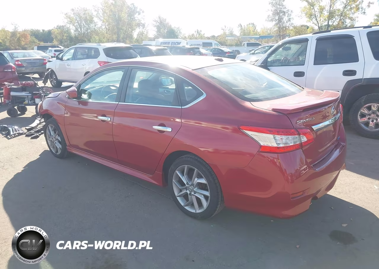 2014 Nissan Sentra Sr VIN:3N1AB7AP8EY297473 - 3