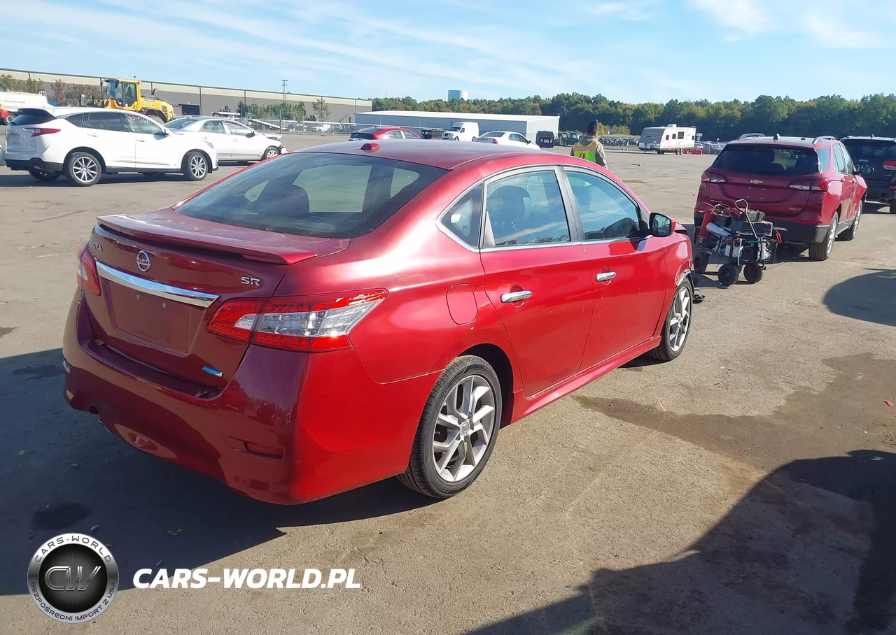 2014 Nissan Sentra Sr VIN:3N1AB7AP8EY297473 - 4