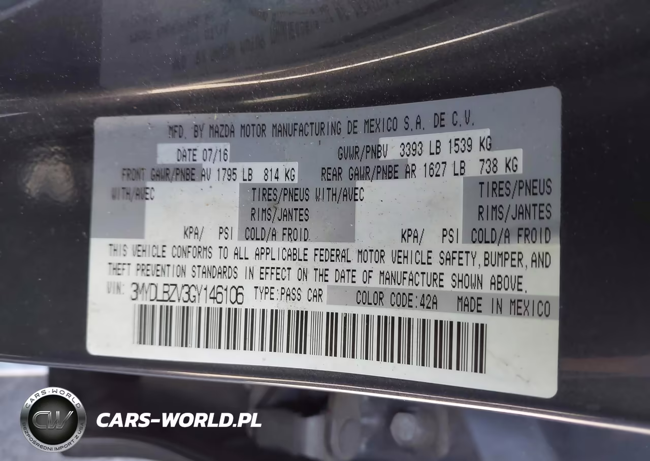 2016 Scion Ia VIN:3MYDLBZV3GY146106 - 9