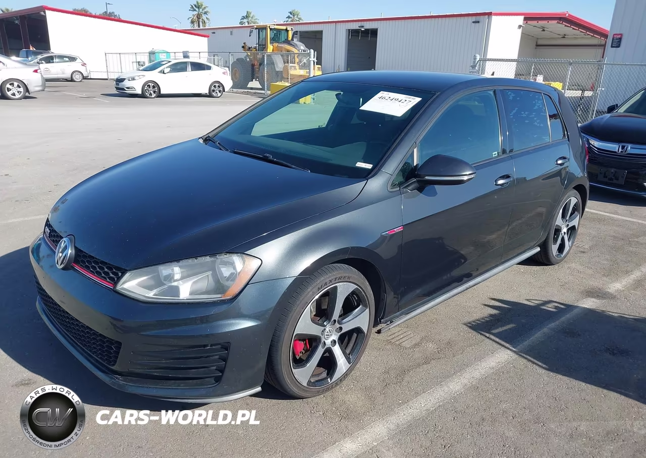 2016 Volkswagen Golf Gti S 4-Door VIN:3VW4T7AUXGM019033 - 2
