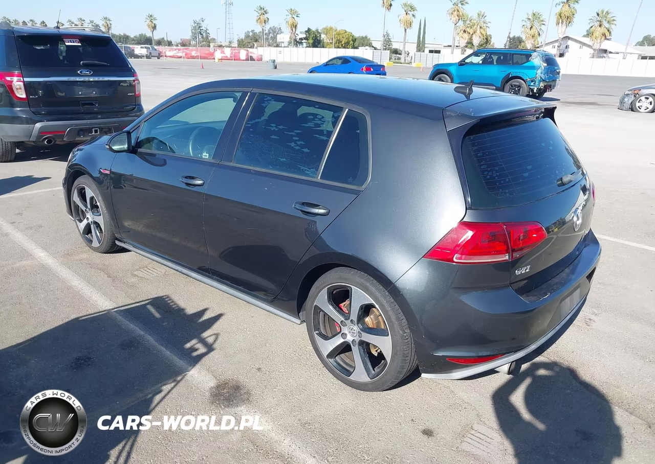 2016 Volkswagen Golf Gti S 4-Door VIN:3VW4T7AUXGM019033 - 3