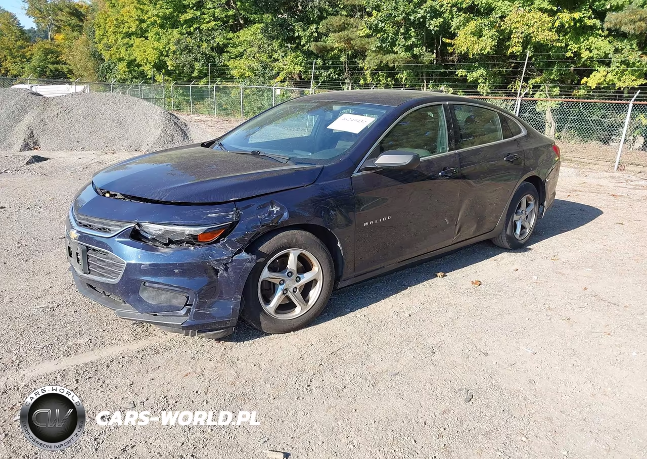 2017 Chevrolet Malibu Ls VIN:1G1ZB5ST3HF280956 - 2