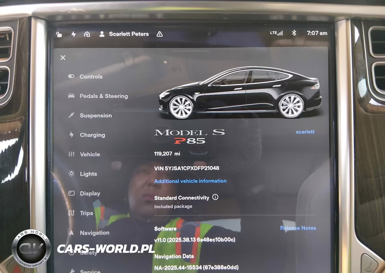 2013 Tesla Model S Performance VIN:5YJSA1CPXDFP21048 - 7