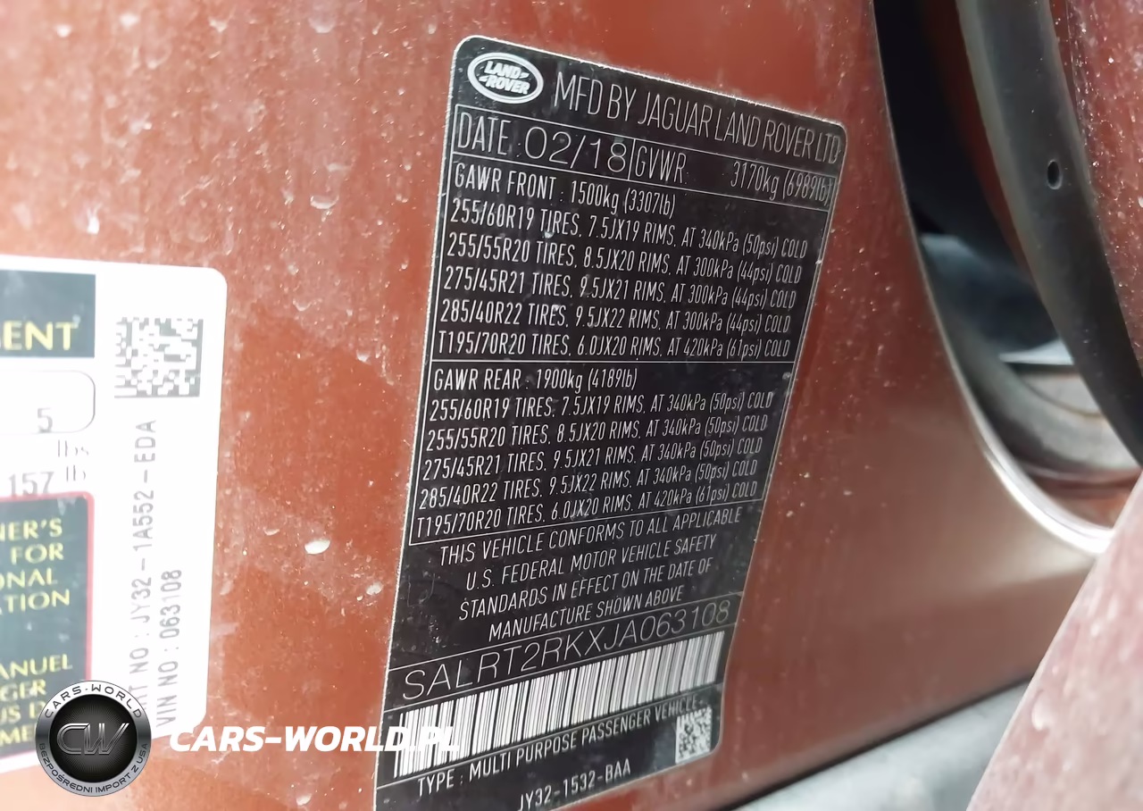 2018 Land Rover Discovery Hse Luxury VIN:SALRT2RKXJA063108 - 9