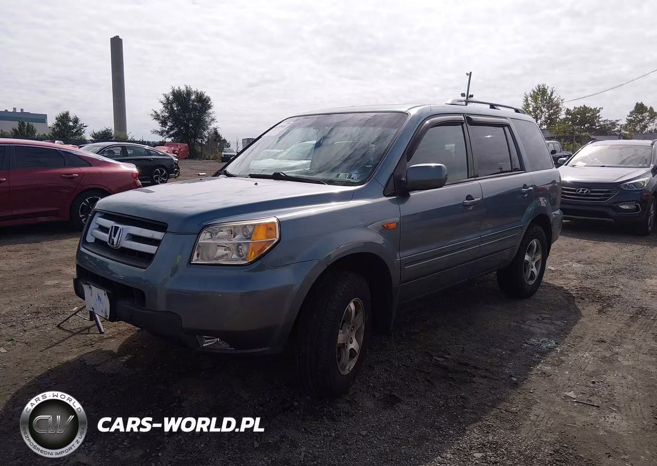 2007 Honda Pilot Ex-L VIN:5FNYF18587B023609 - 2