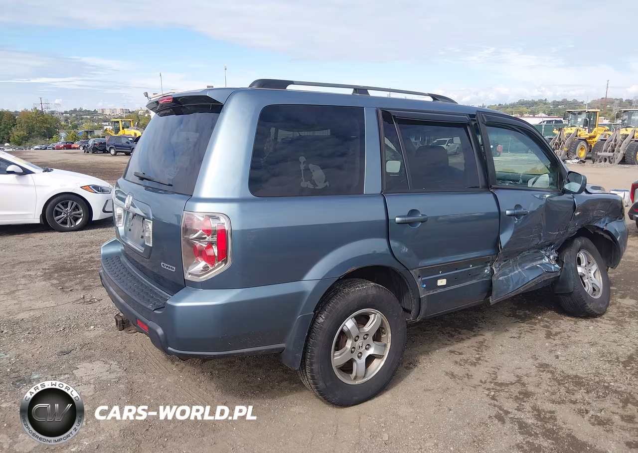 2007 Honda Pilot Ex-L VIN:5FNYF18587B023609 - 4