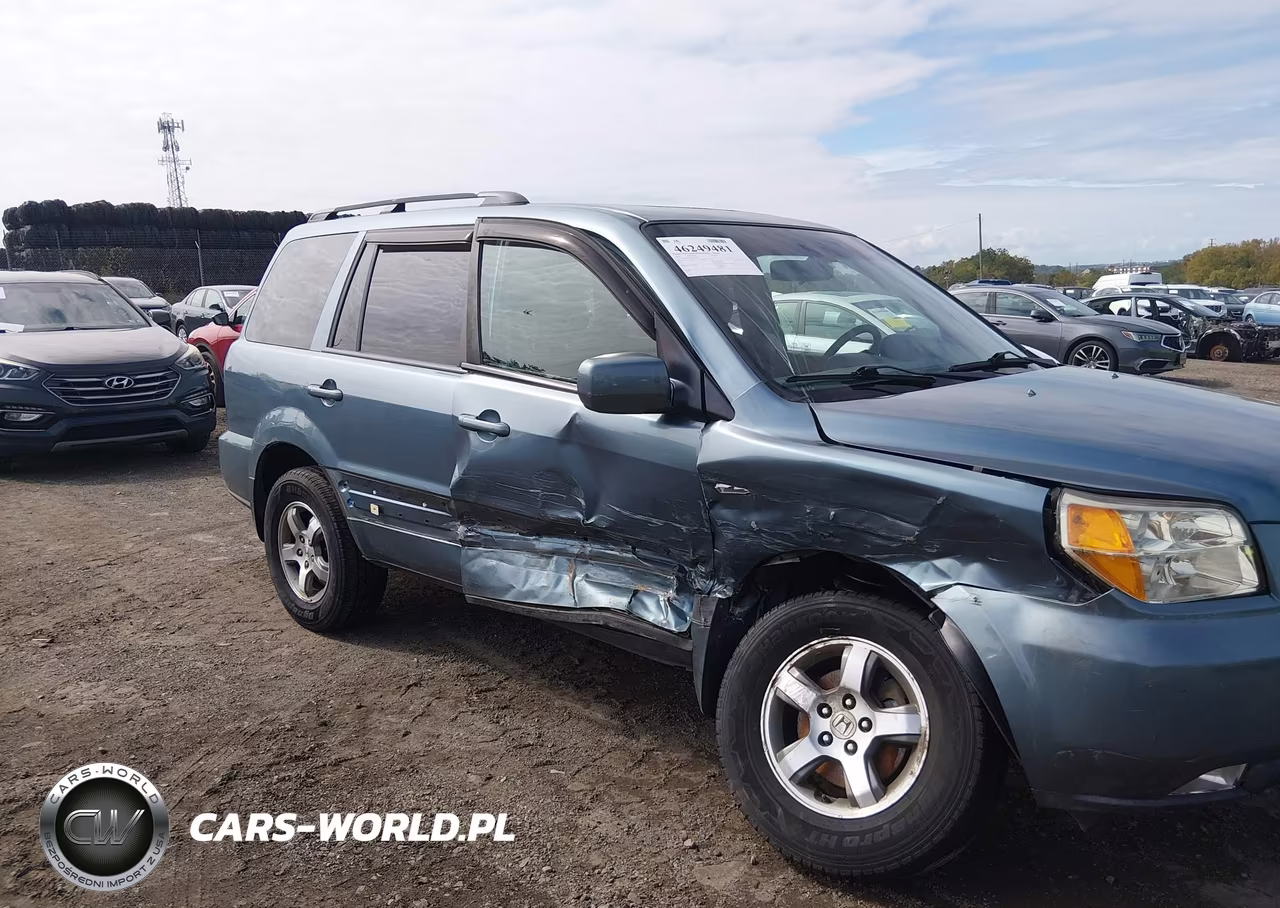 2007 Honda Pilot Ex-L VIN:5FNYF18587B023609 - 6
