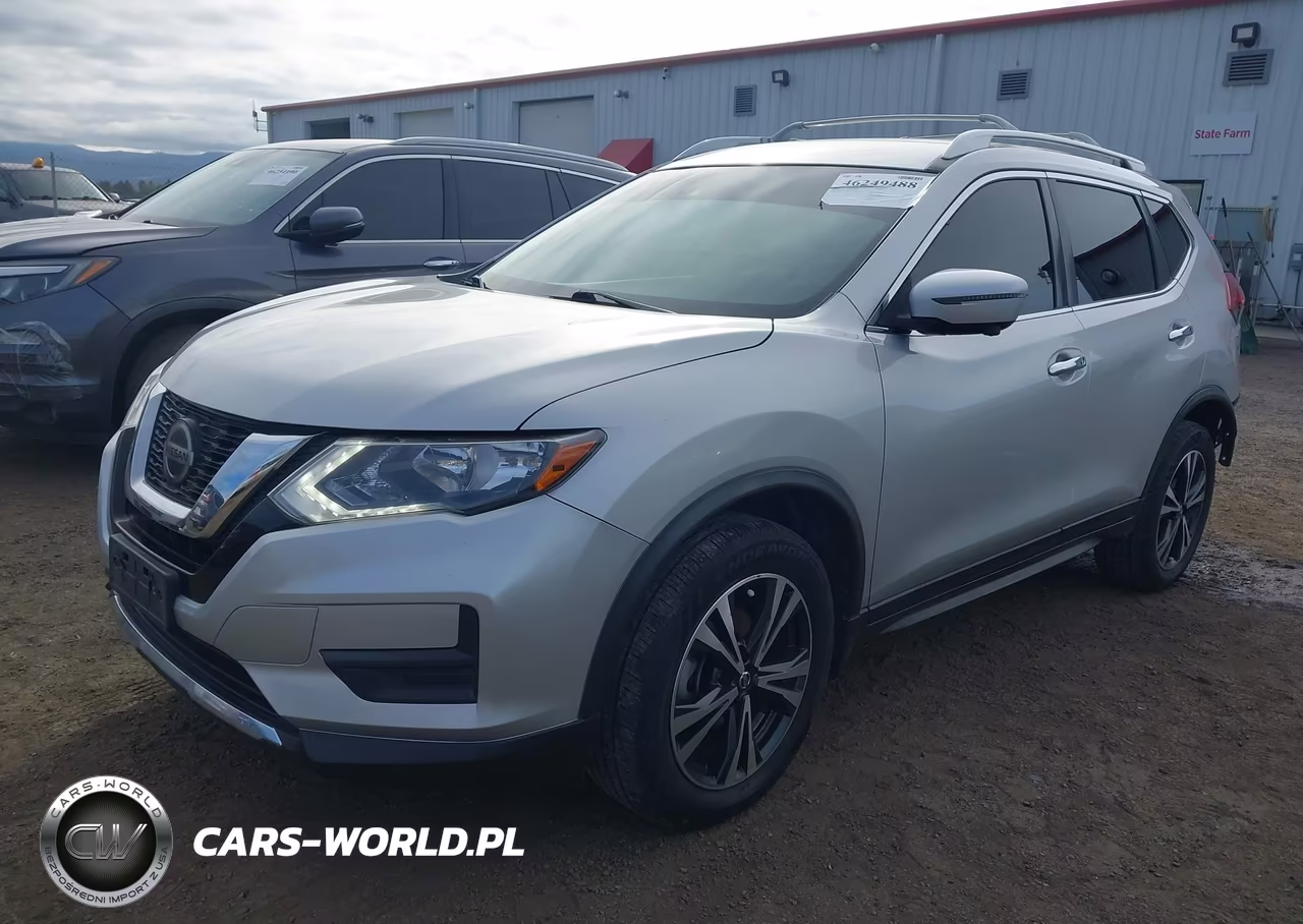 2019 Nissan Rogue Sv VIN:JN8AT2MV1KW402384 - 2